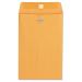 Universal Kraft Clasp Envelope, #55, Square Flap, Clasp/Gummed Closure, 6 x 9, Brown Kraft, 100/Box