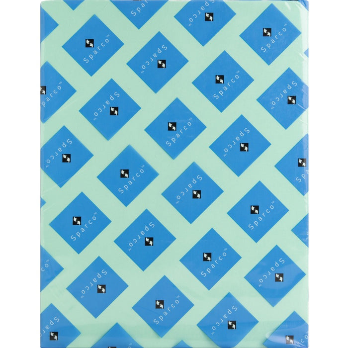 Sparco DP 20lb Copy Paper Pastel Green 8.5 x 14