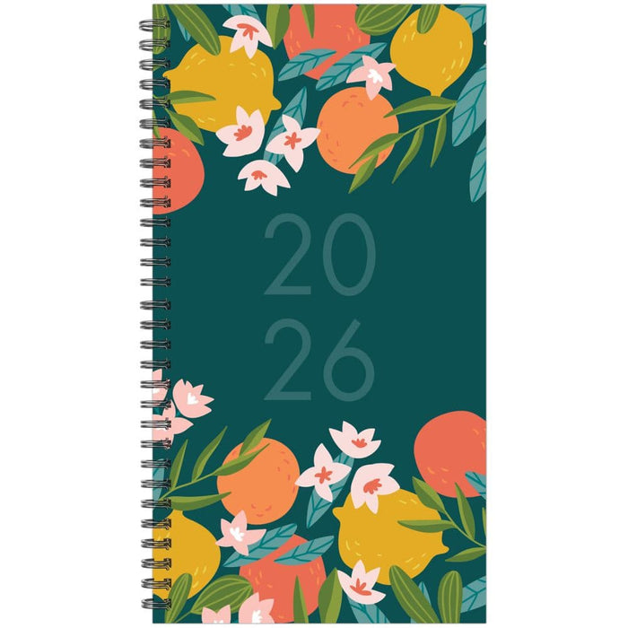 Citrus Grove Spiral 2026 Weekly Planner
