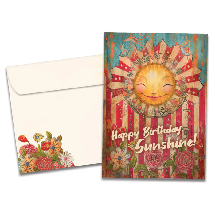 Happy Sunshine Birthday Greeting Card [22243]