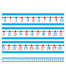 0 to 30 Student Number Lines Desk Tape Grade K-3