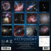 Astronomy 12" x 12" 2026 Wall Calendar