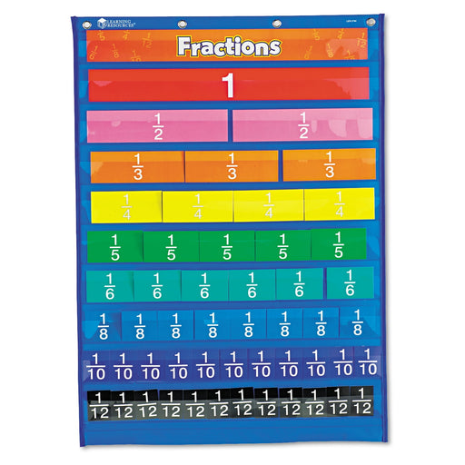 Learning Resources Equivalency Pocket Chart, 20 x 27