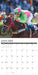 Horse Racing 2026 12" x 12" Wall Calendar