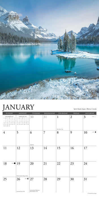 Seasons 2026 12" x 12" Wall Calendar