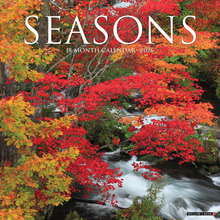 Seasons 2026 12" x 12" Wall Calendar