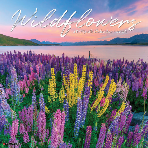 Wildflowers 12" x 12" 2026 Wall Calendar