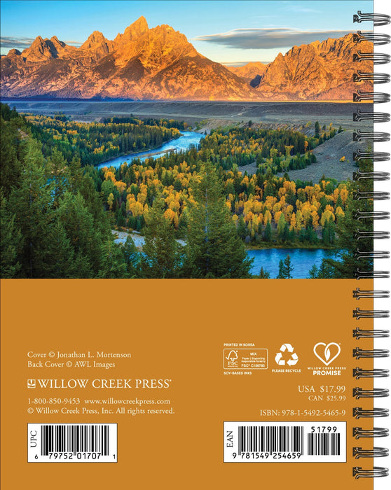 National Parks 2026 6.5" x 8.5" Engagement Calendar