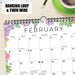 Succulents 2026 12" x 12" Spiral Wall Calendar