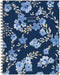 Bluesy Floral 2026 6.5" x 8.5" Weekly Monthly Softcover Planner
