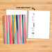 Happy Stripe 2026 6.5" x 8.5" Weekly Monthly Softcover Planner
