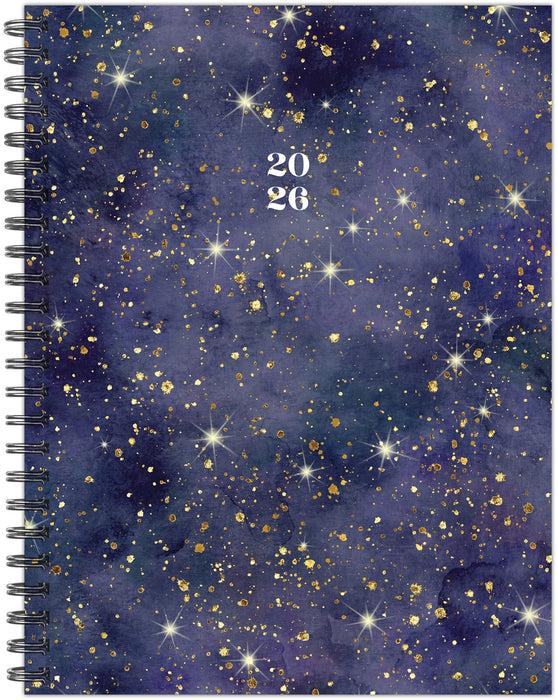 Starry Night 2026 6.5" x 8.5" Weekly Monthly Softcover Planner