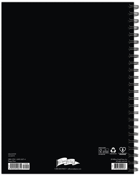 Poppy Plans 2026 8.5 X 11 Weekly Monthly Softcover Planner [9781549256714]