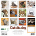 Cattitudes 2026 12" x 12" Wall Calendar