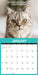 Cattitudes 2026 12" x 12" Wall Calendar