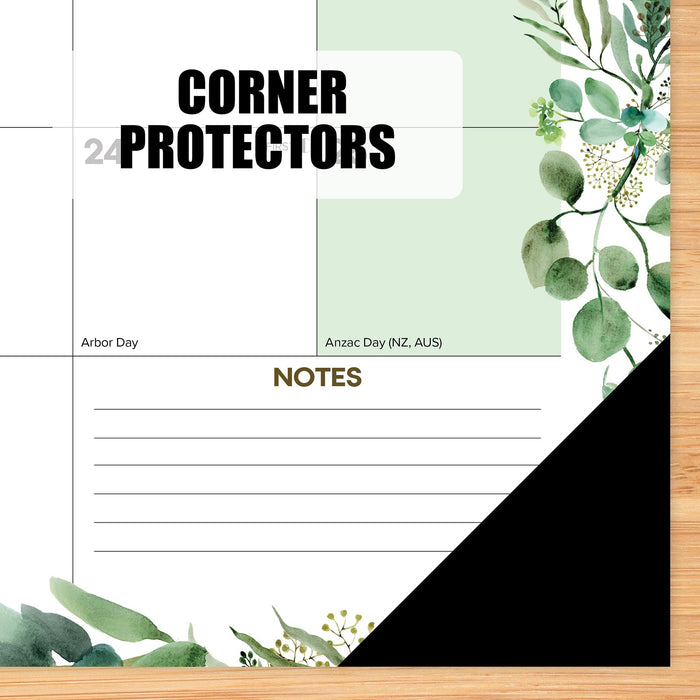 Eucalyptus 2026 22" x 17" Large Monthly Desk Pad