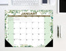 Eucalyptus 2026 22" x 17" Large Monthly Desk Pad