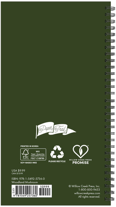 Woodland Mushroom Spiral 2026 Weekly Planner [9781549257360]