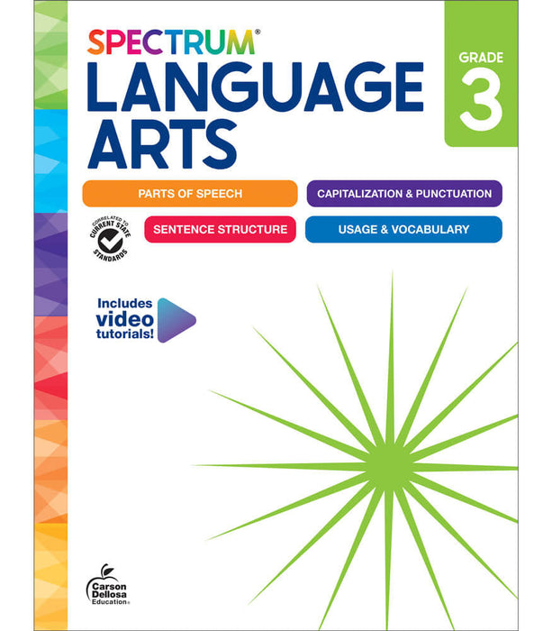 SPECTRUM LANGUAGE ARTS BOOK GRADE 3 [CD705493]