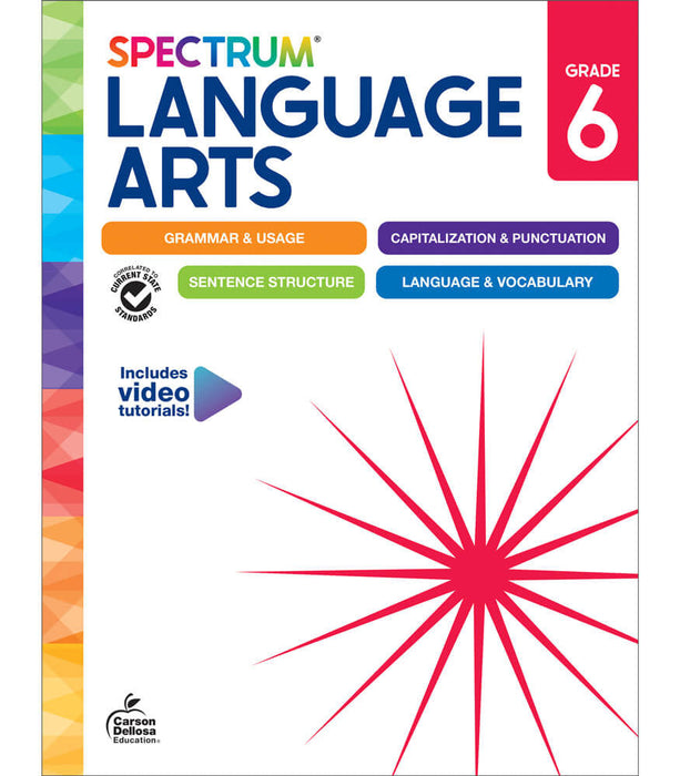 SPECTRUM LANGUAGE ART BOOK GRADE 6 [CD705496]