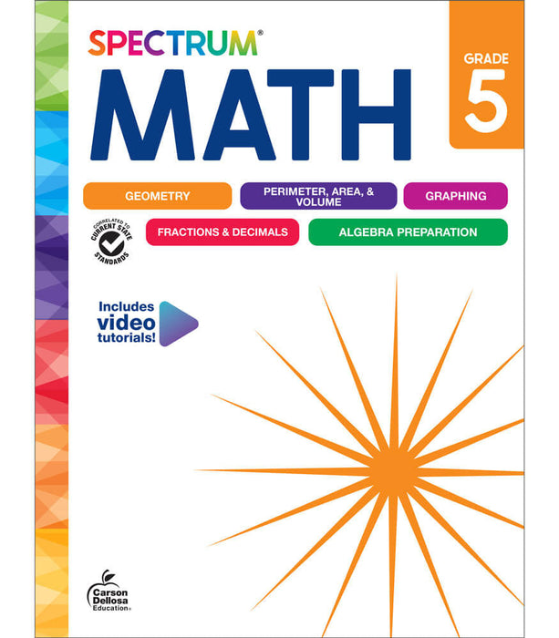 SPECTRUM MATH BOOK GRADE 5 [CD705504]