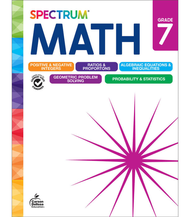 SPECTRUM MATH BOOK GRADE 7 [CD705506]