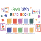 Color Crush Cool Kids Read Books Mini Bulletin Board