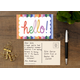 Color Crush Hello Postcards
