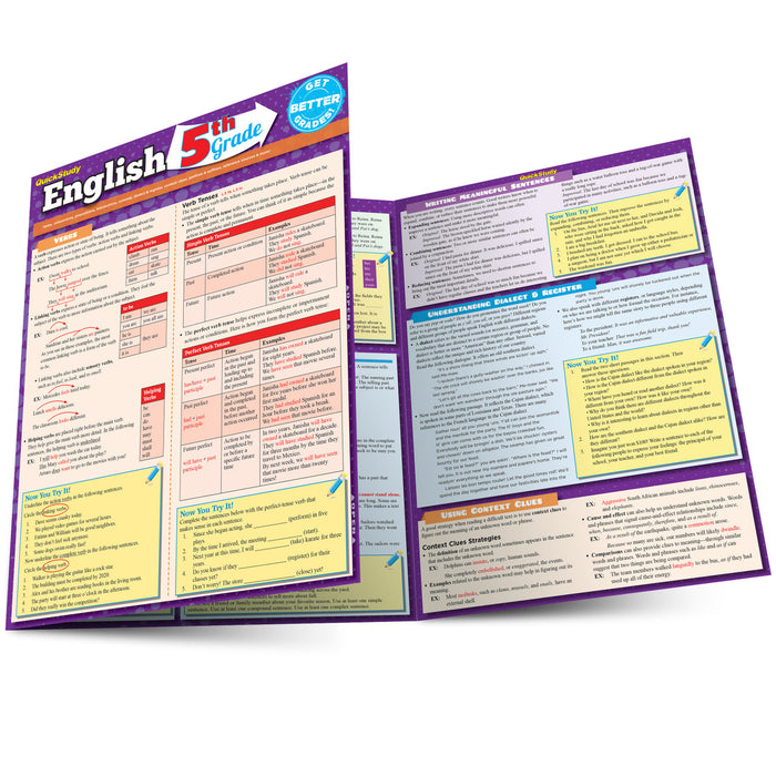 QuickStudy | ENGLISH 5th Grade [224983]