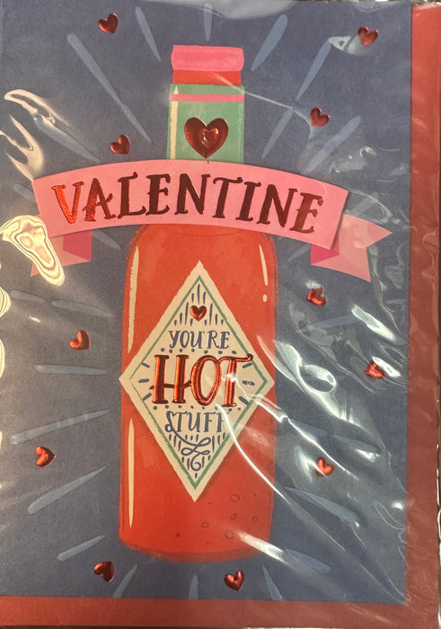 Hot Stuff Valentine's Day Greeting Card [7537]