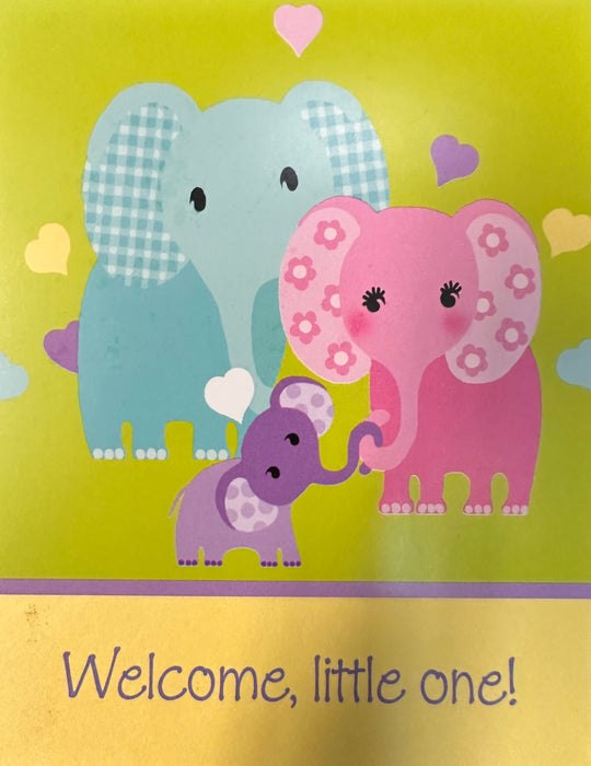 Welcome Little One Gift Card Enclosure [BCN97351]