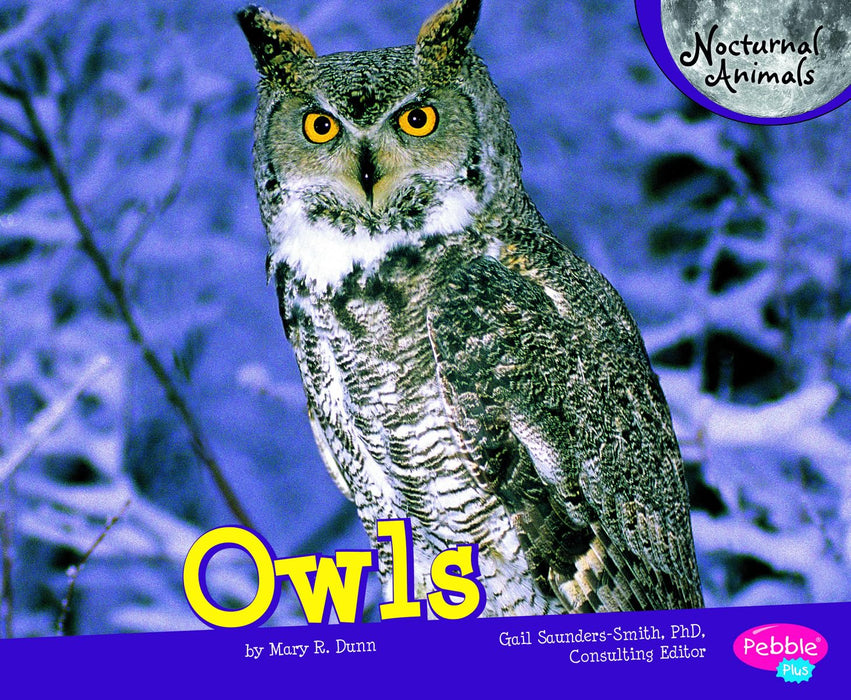 Owls (Pebble Plus: Nocturnal Animals) Paperback [9781429671194]