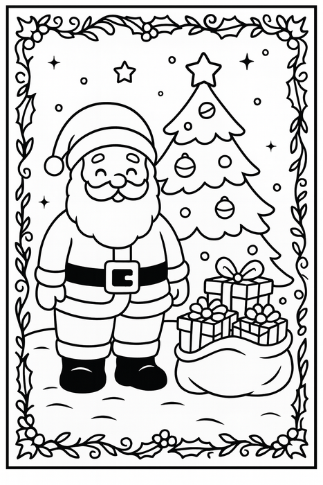 Christmas Coloring Book [SOA97195]
