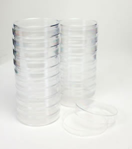 7-1500-8 Plastic Petri Dish 50mm - Pkg of 20