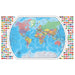 4 Ft. World Map w/Flags – Replogle Globes
