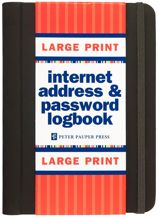 Large Print Internet Address & Password Logbook [9781441321701]