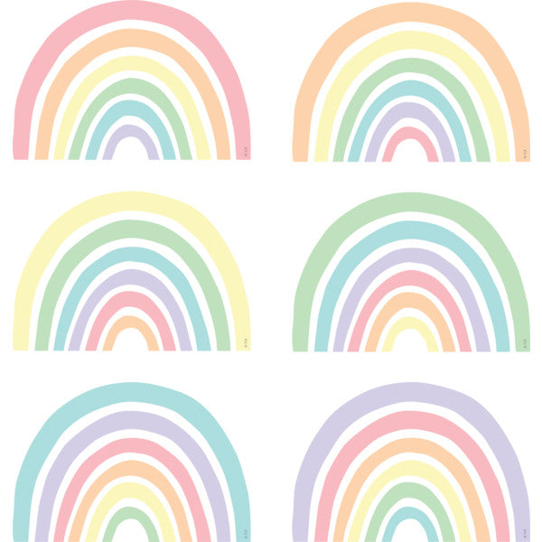 Pastel Pop Rainbows Accents [TCR8443]