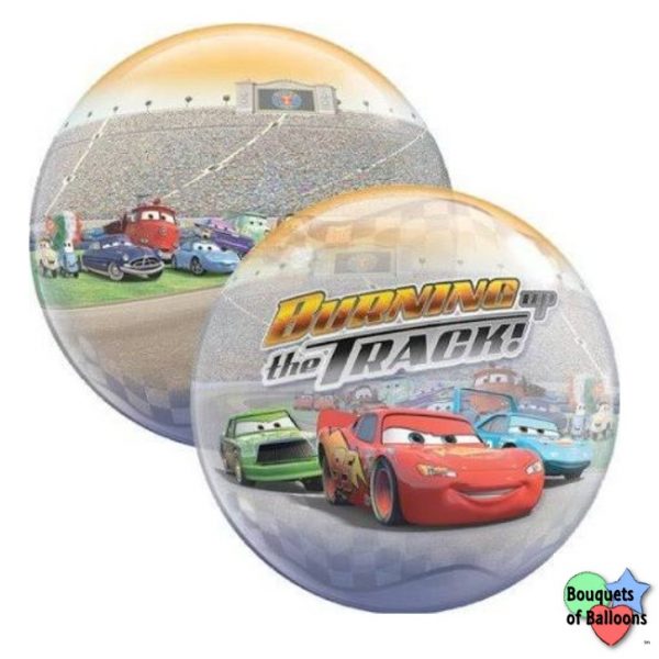 Qualatex Disney World of Cars 22 Inch Bubble Balloon [19026]