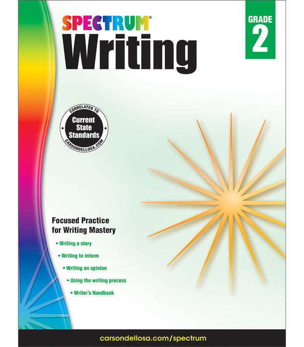 Spectrum Writing Book Grade 2 [CD704571]