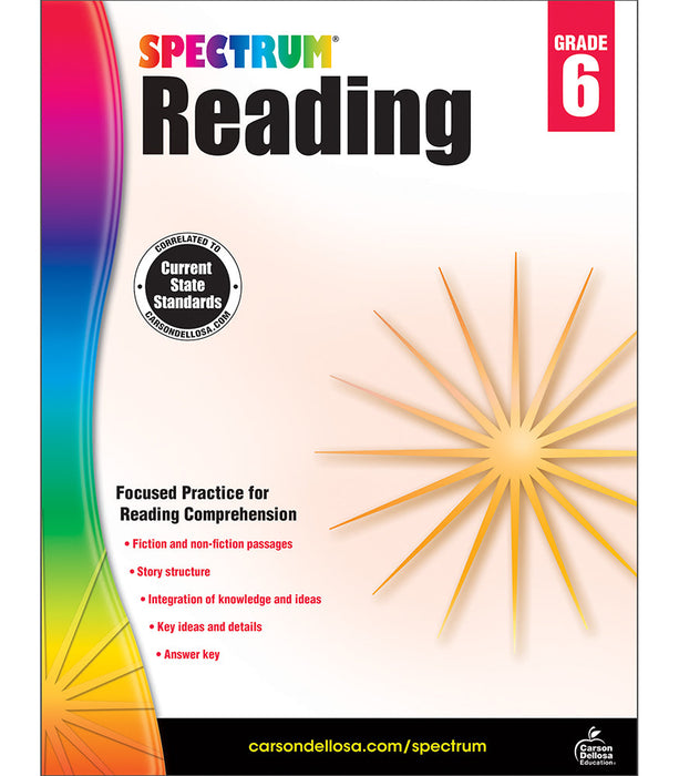 SPECTRUM READING BOOK GRADE 6 [CD704584]