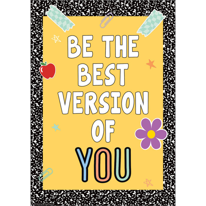 Be the Best Version of You Positive Poster [TCR7382]