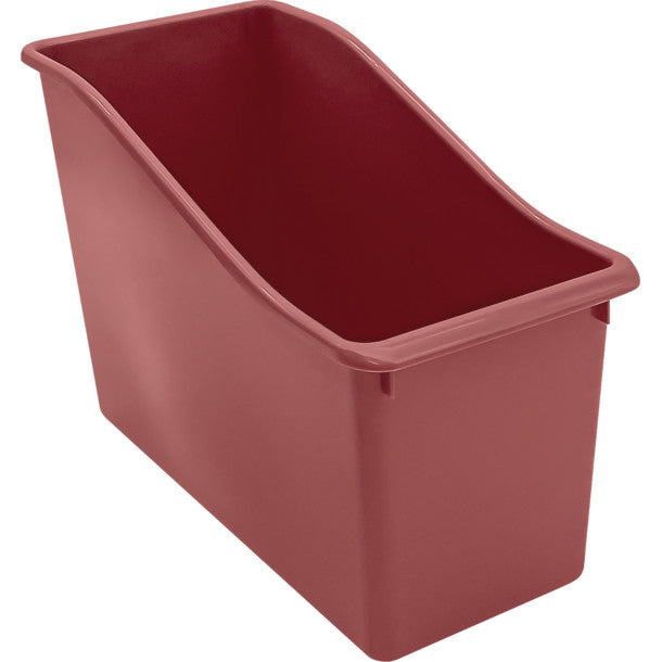 Deep Rose Plastic Book Bin [TCR20978]