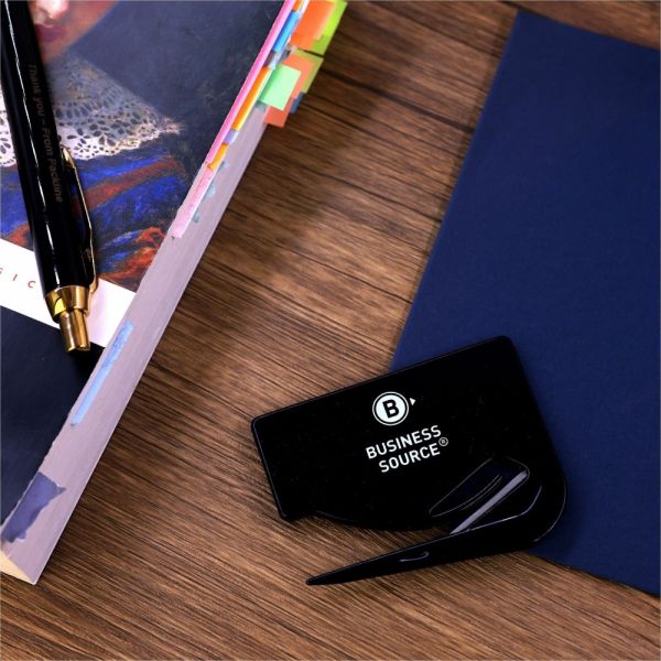 Sparco Clean Slit Letter Opener - Manual - Black