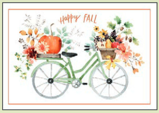 Happy Fall Thanksgiving Greeting Card 2024 [THT47060901]
