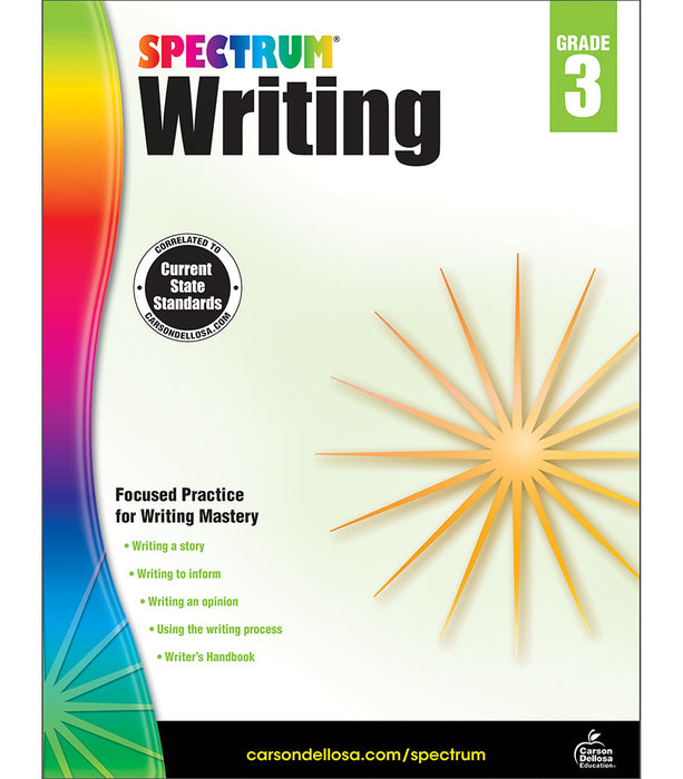 Spectrum Writing Book Grade 3 [CD704572]