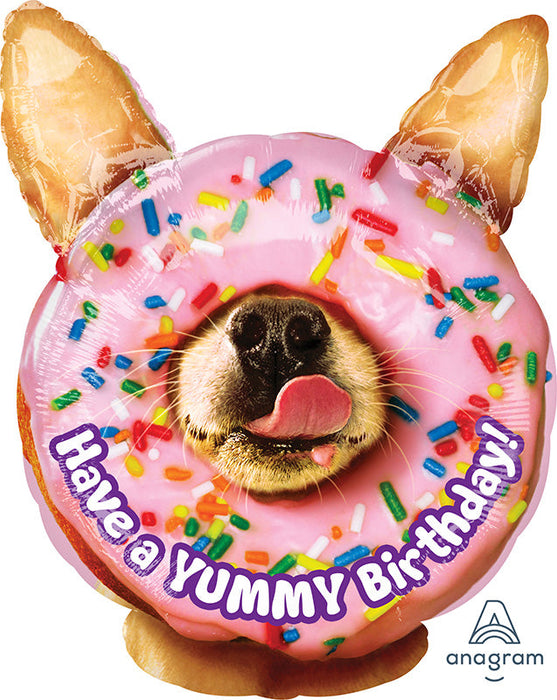 Have A Yummy Birthday 18 inch Foil Balloon [36388]