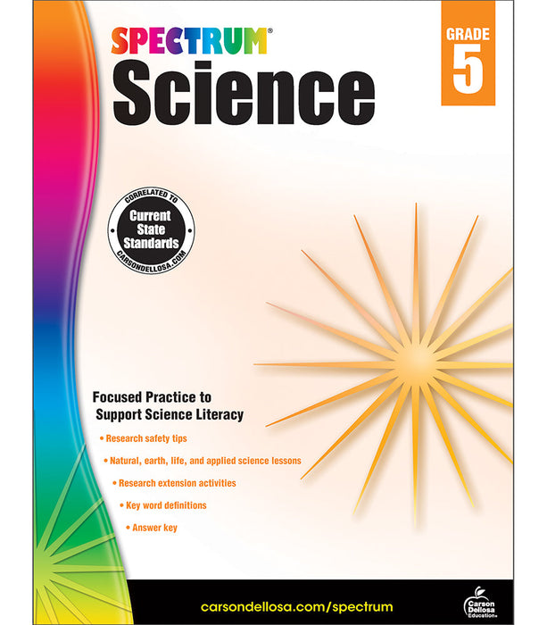 SPECTRUM SCIENCE BOOK GRADE 5 [CD704618]