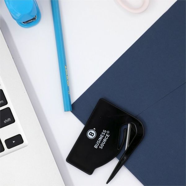 Sparco Clean Slit Letter Opener - Manual - Black