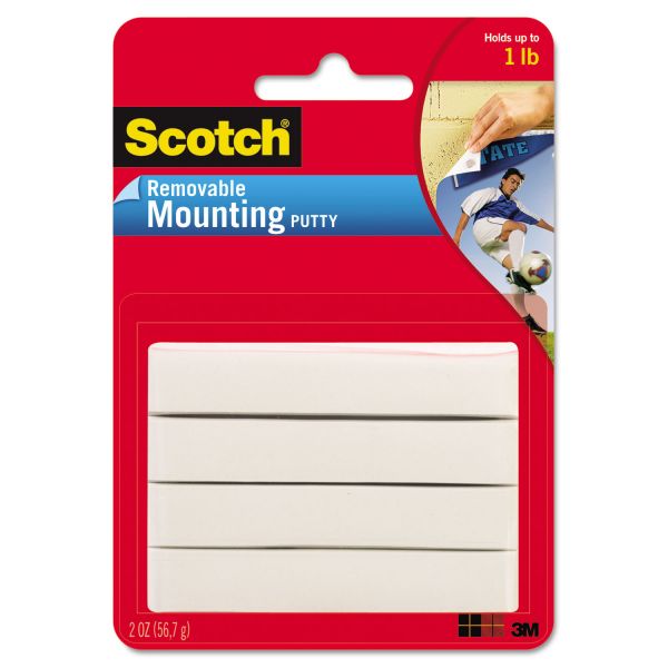 Scotch Adhesive Putty, 2 oz [MMM860]