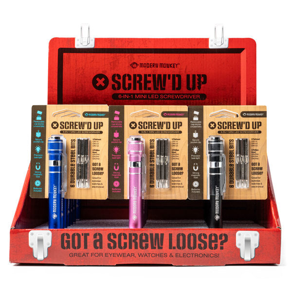 Modern Monkey Screwd Up 6 in 1 Screwdriver